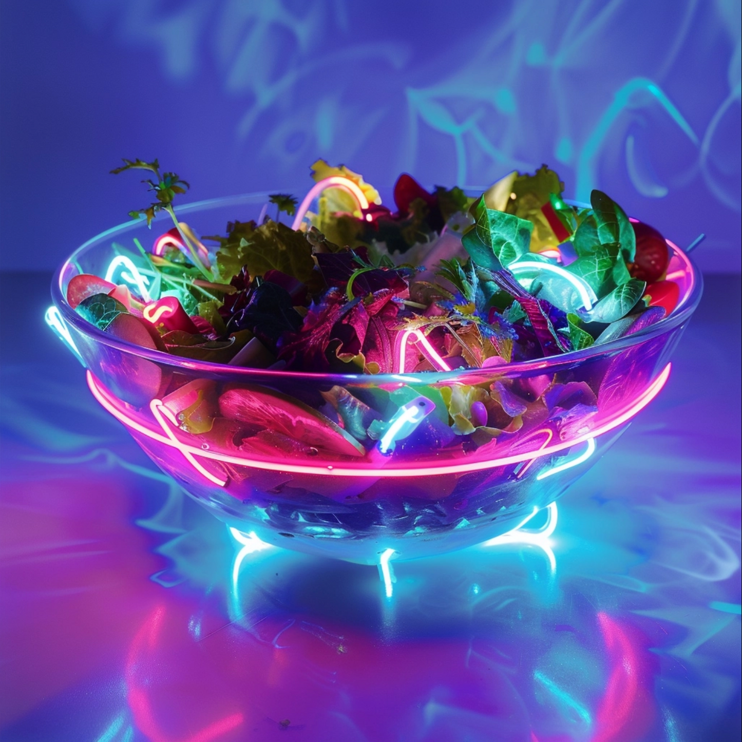 A futuristic salad