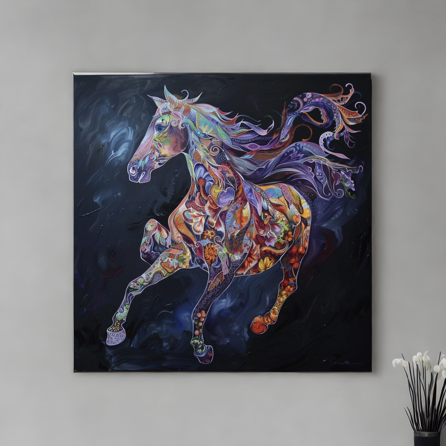 Allegory of horse animal