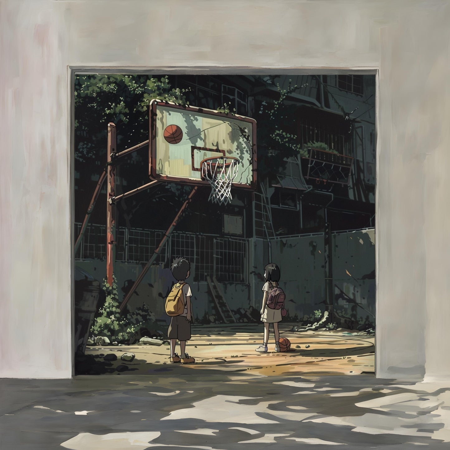 Basketball by studio Ghibli