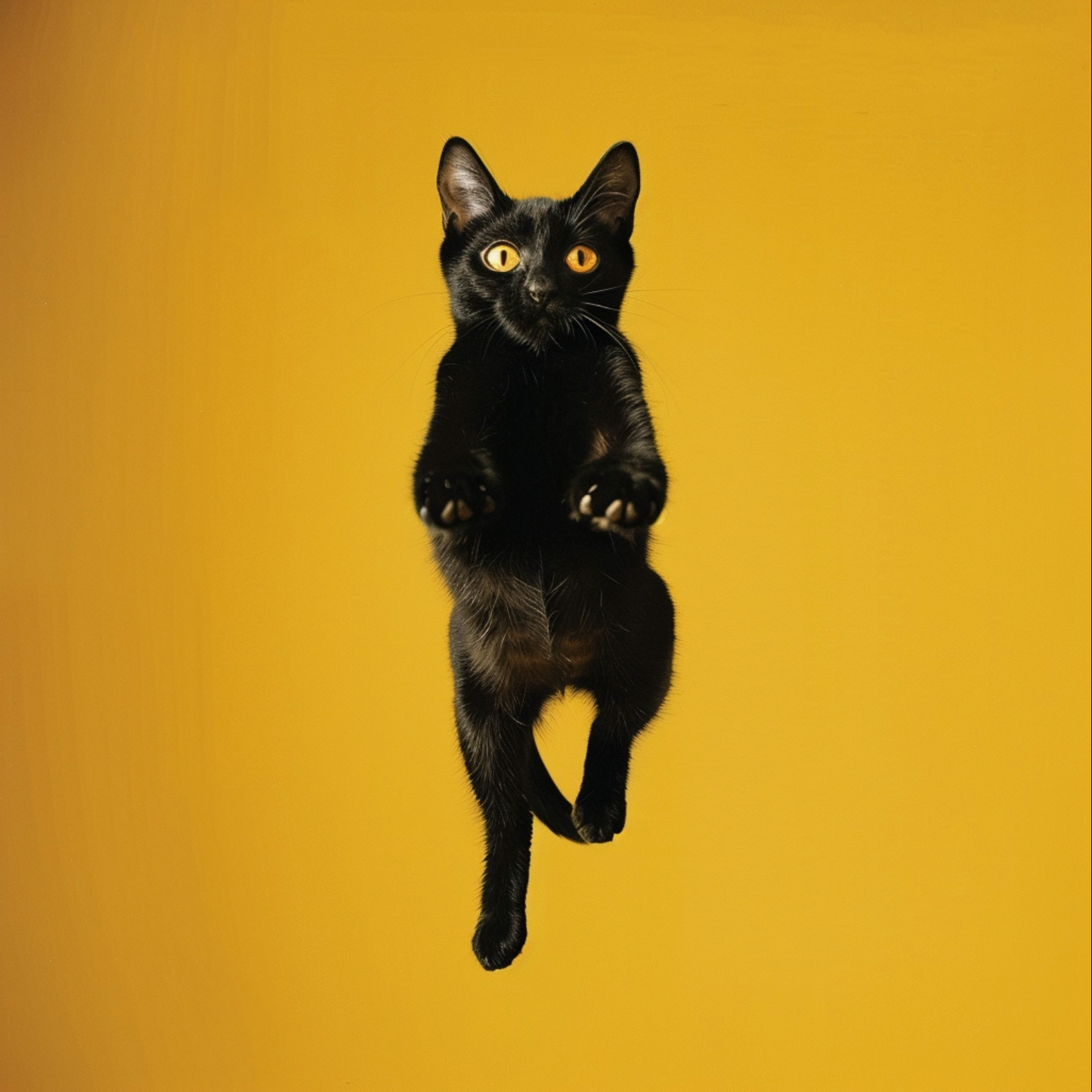 Cat animal in the style of simplified structures
