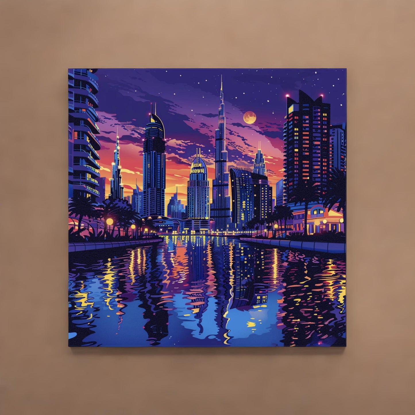 Comic book cover of Dubai