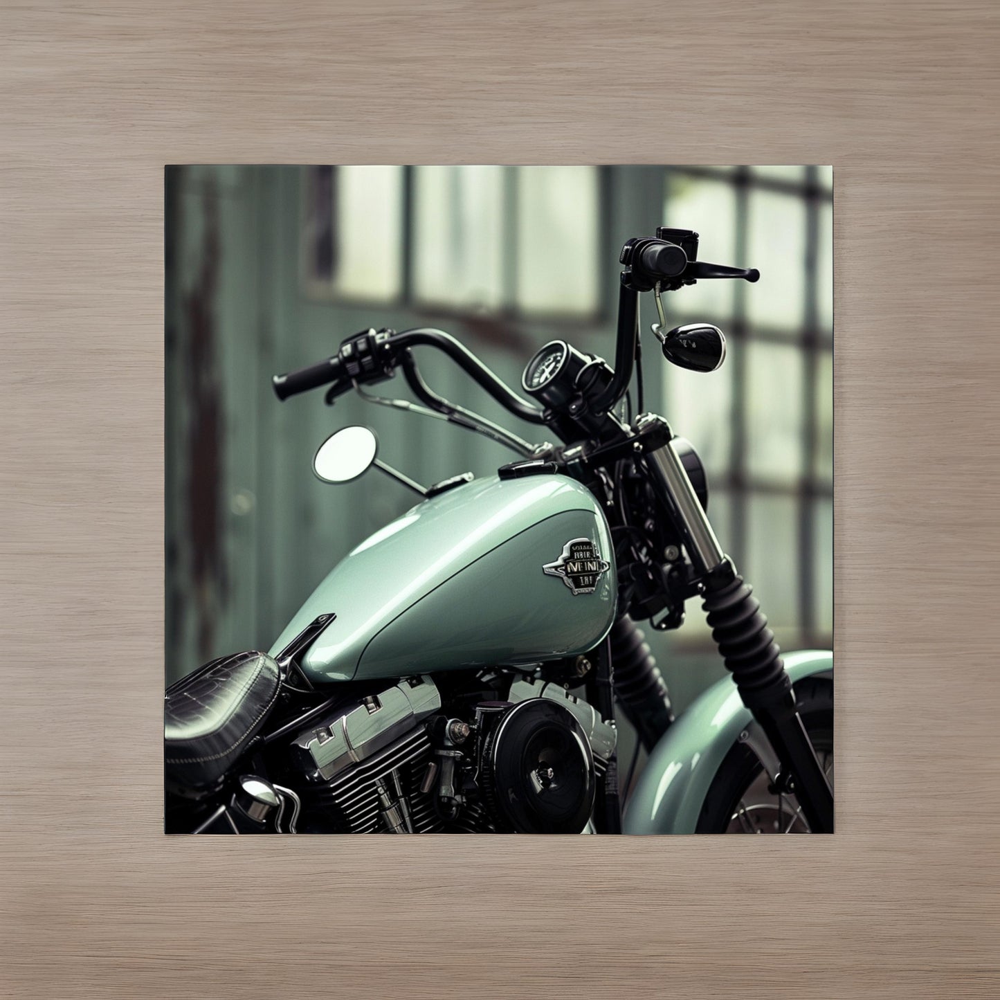 Custom motorbike by Martin Schoeller