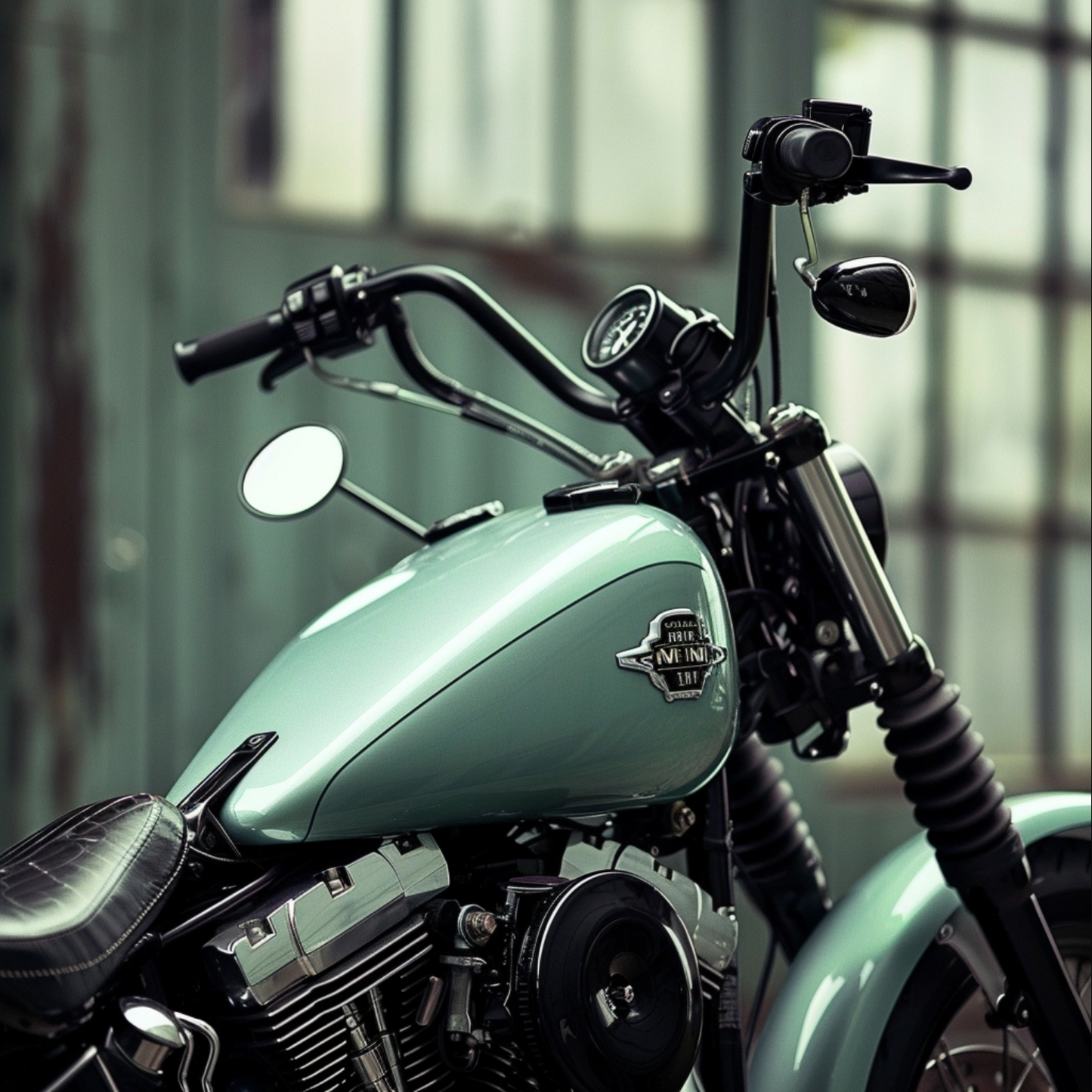Custom motorbike by Martin Schoeller