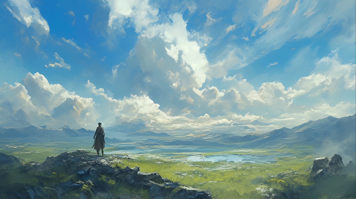 Dreamy exterior atheism religion in the blue sky