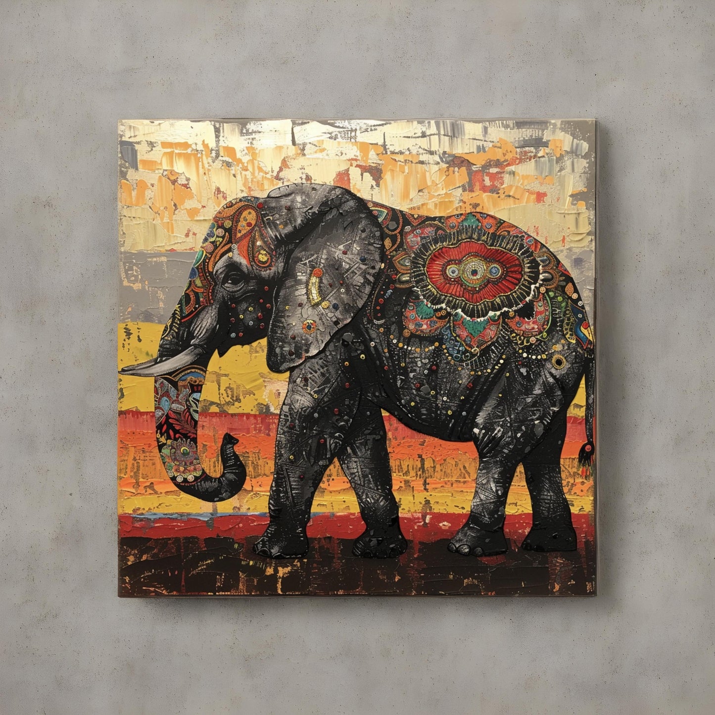 Elephant animal by Sergei Parajanov