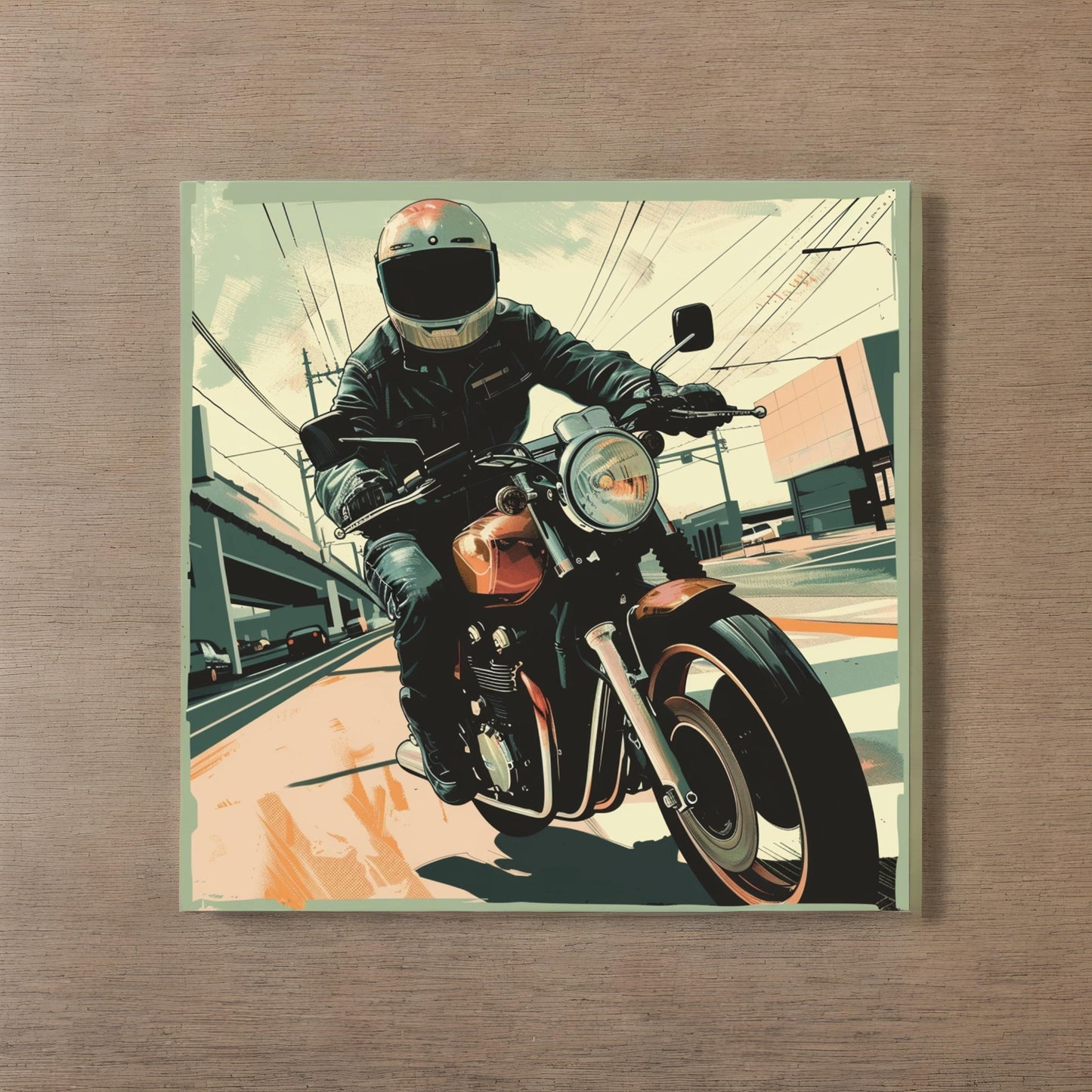 Gta illustration of cross motorcycle