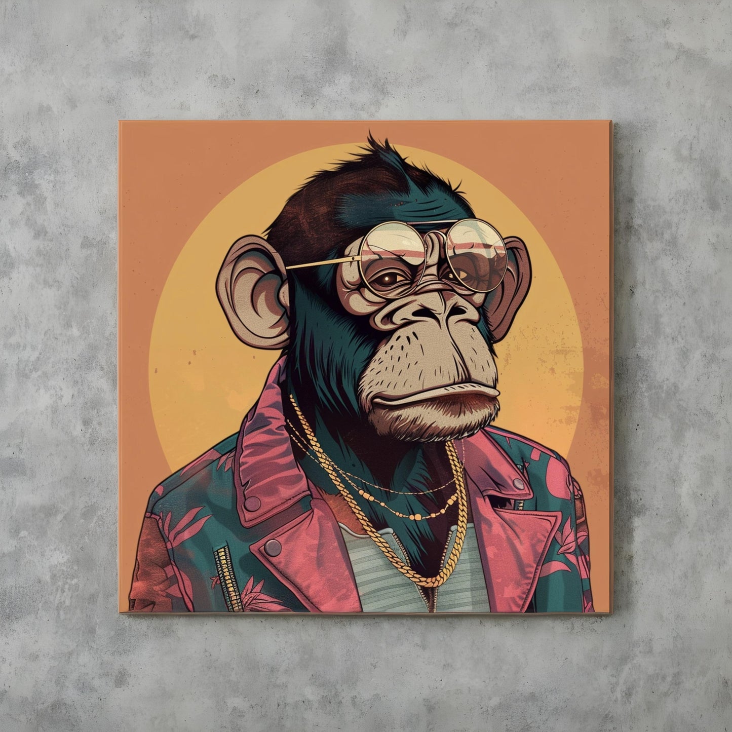 Gta illustration of monkey animal