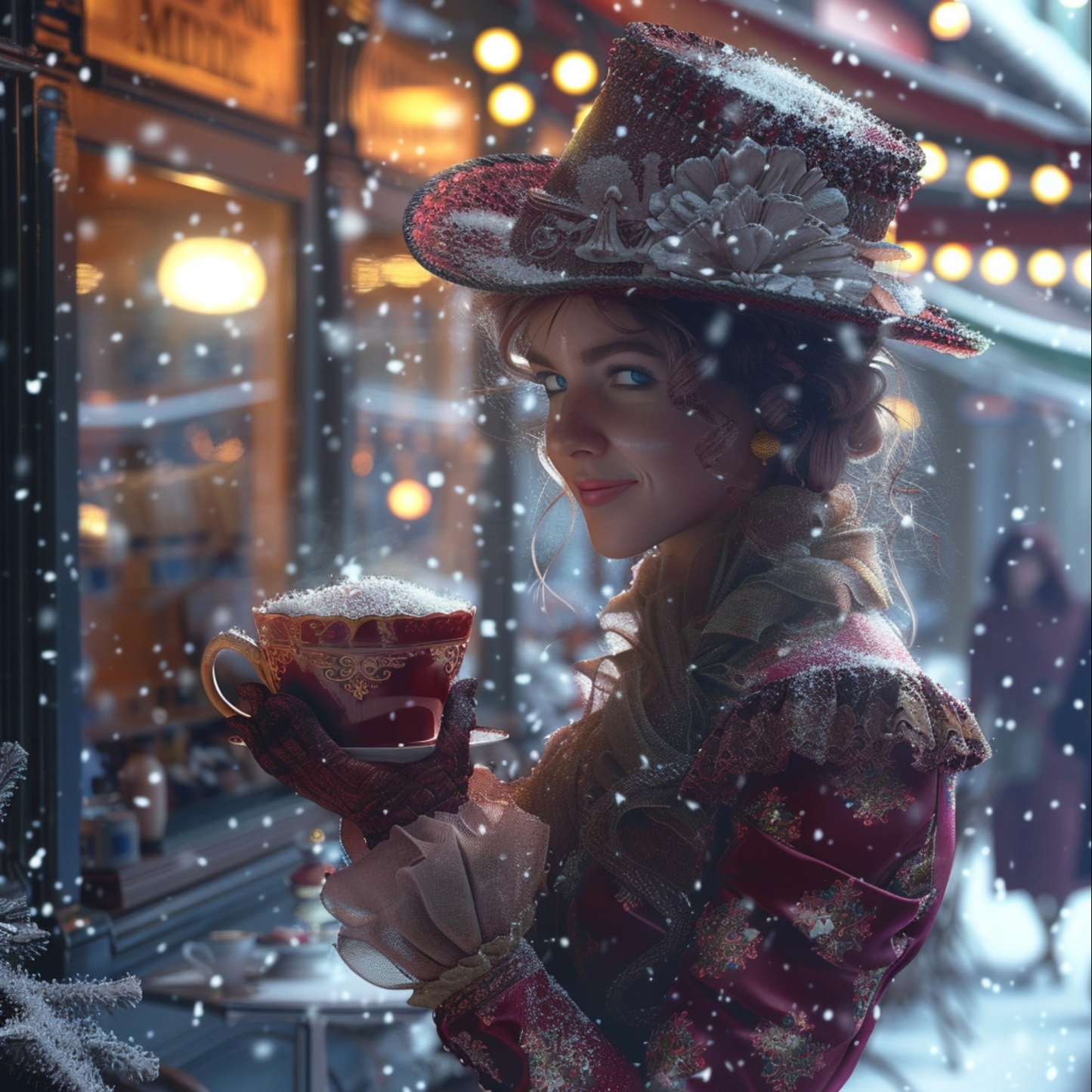 Hot chocolate belle epoque