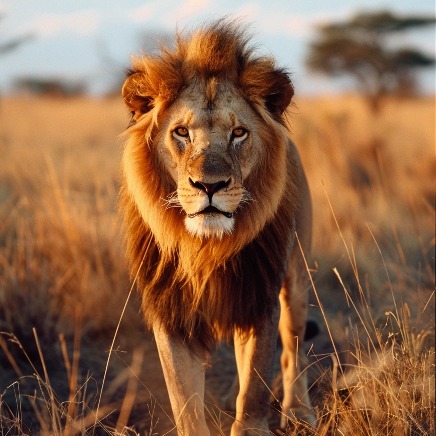 Lion animal by Martin Schoeller