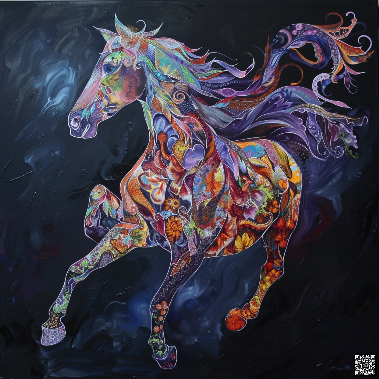 Allegory of horse animal