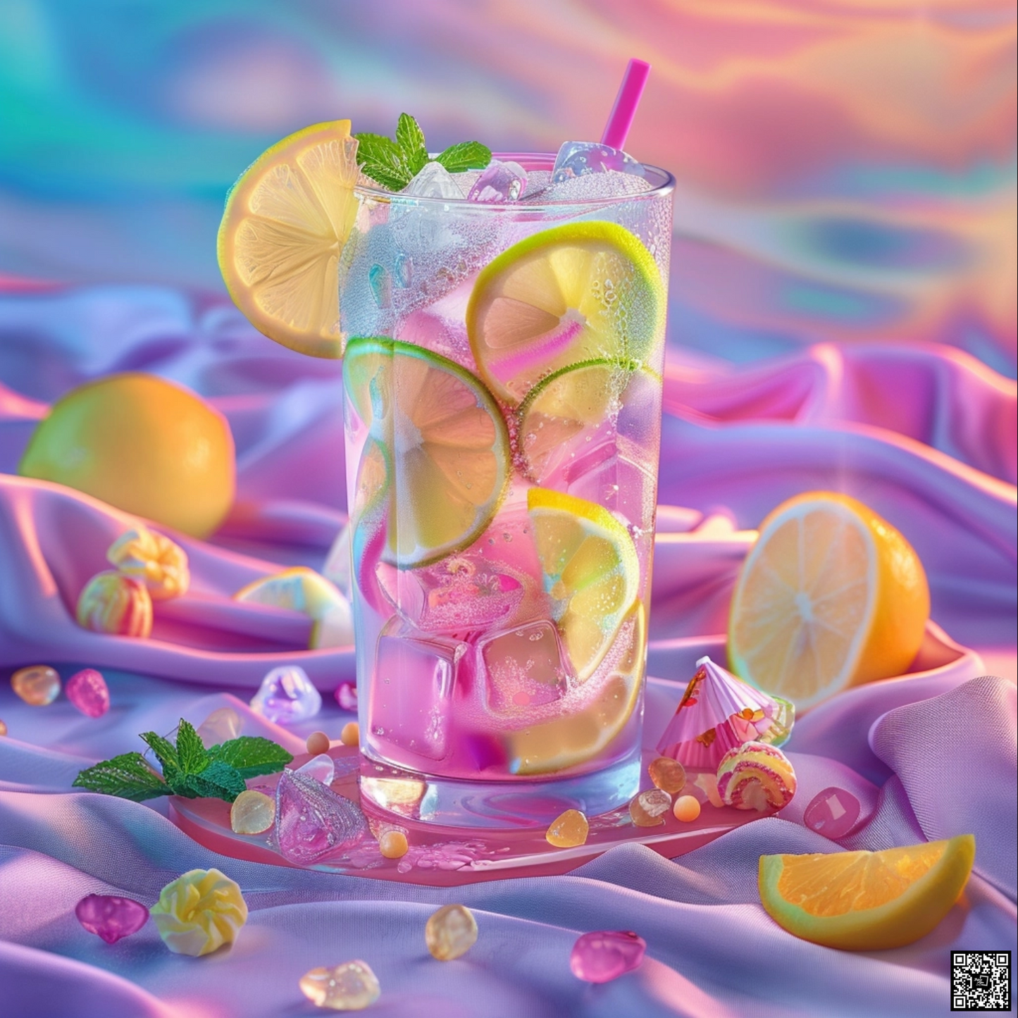 Candy world of mojito