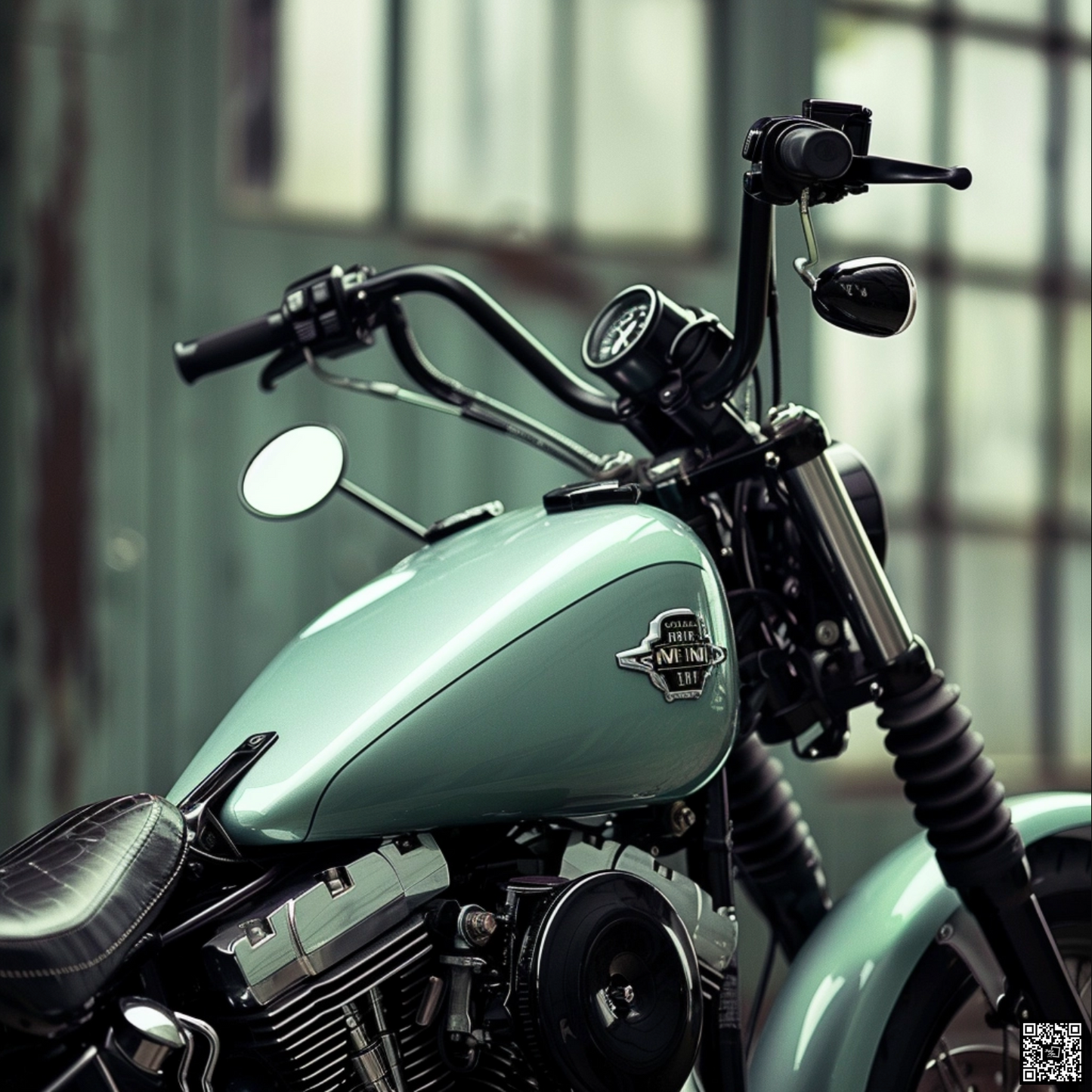 Custom motorbike by Martin Schoeller