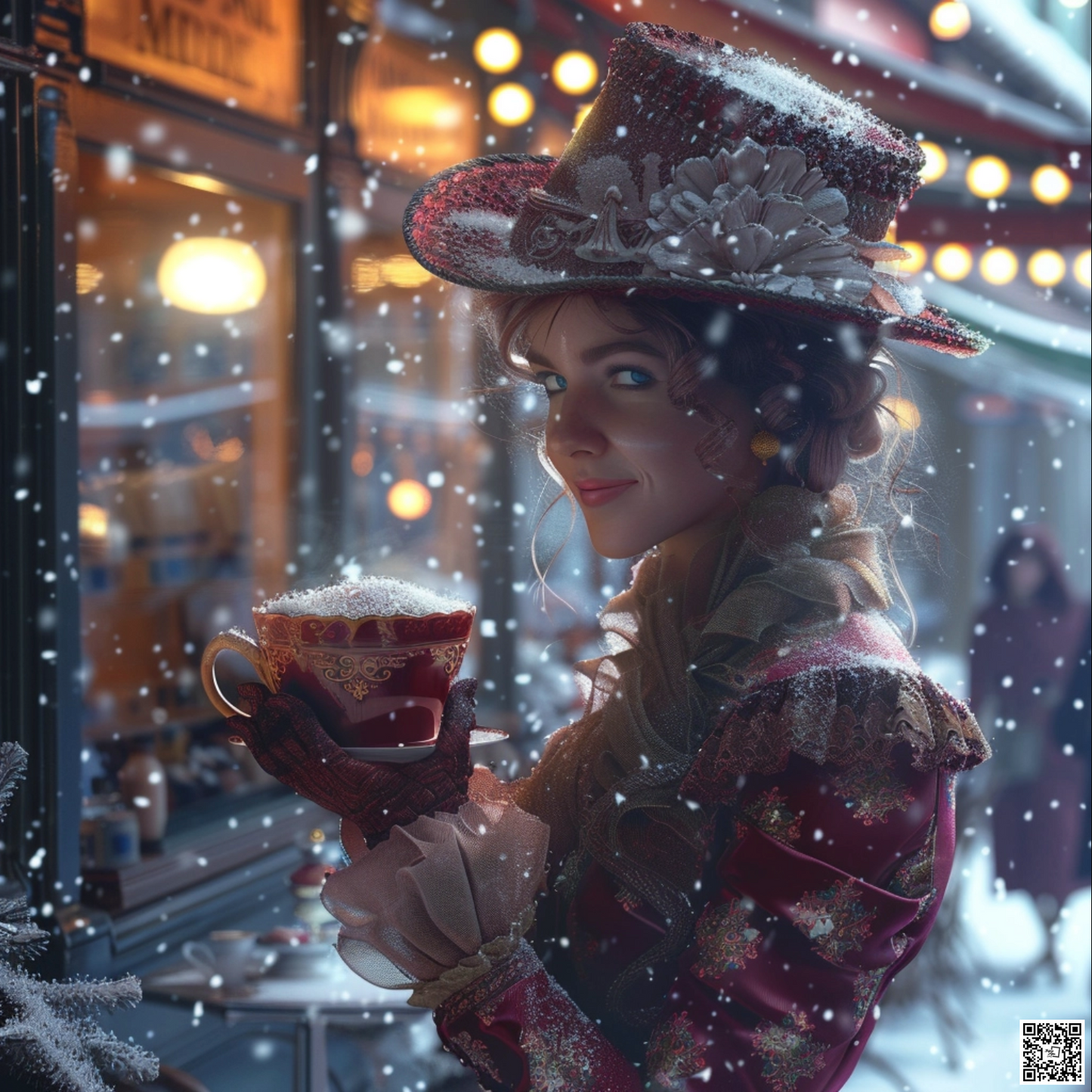 Hot chocolate belle epoque