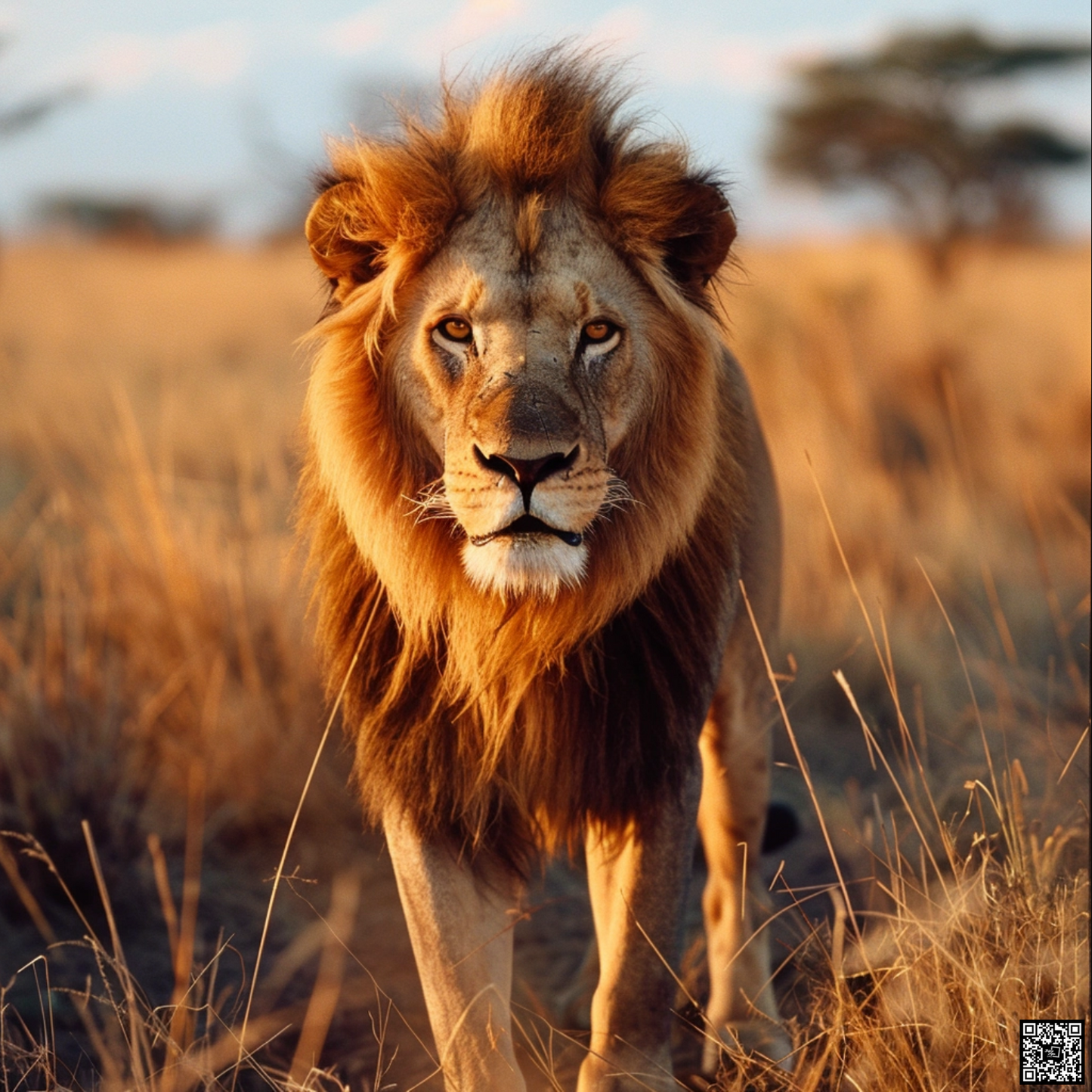 Lion animal by Martin Schoeller