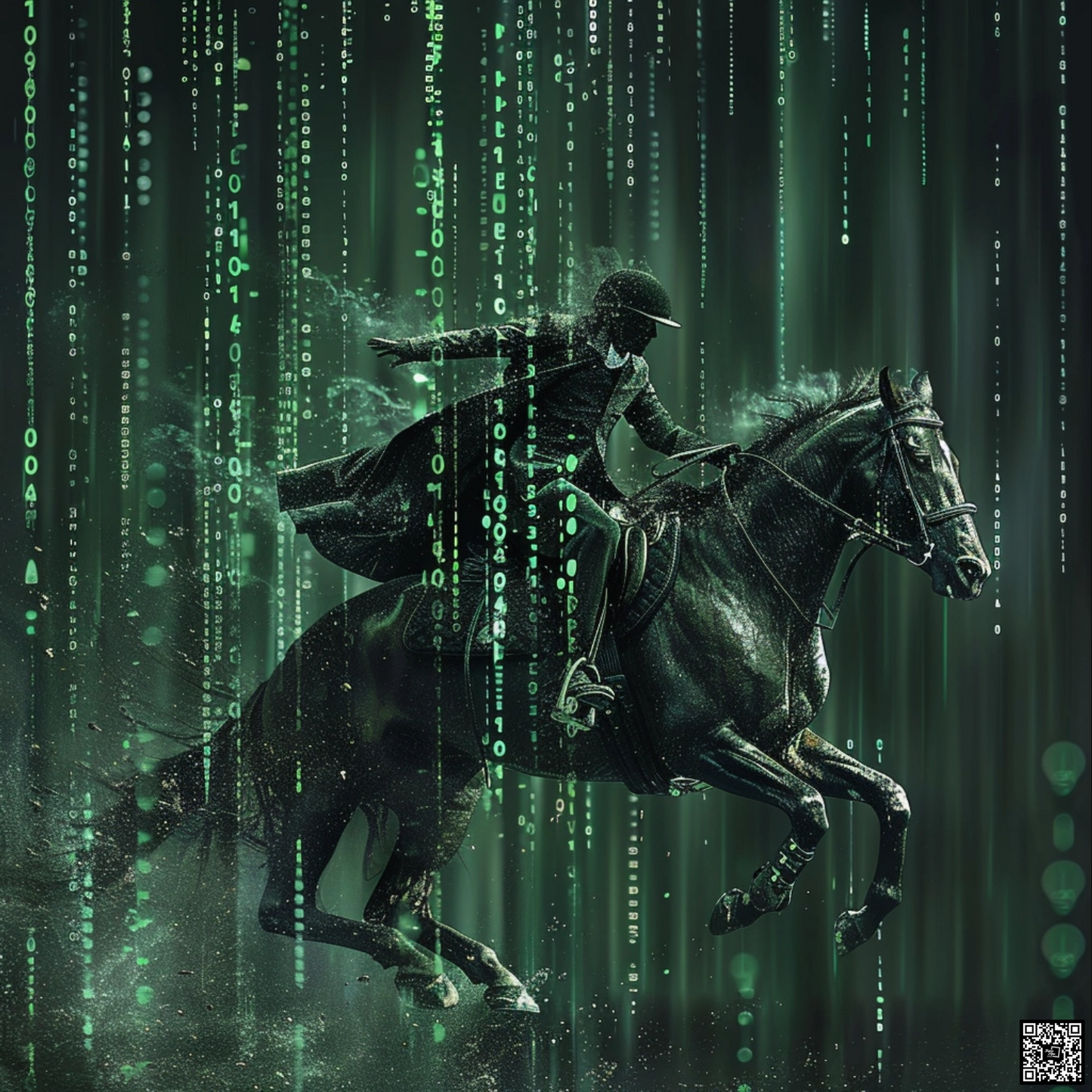 Matrix raining code