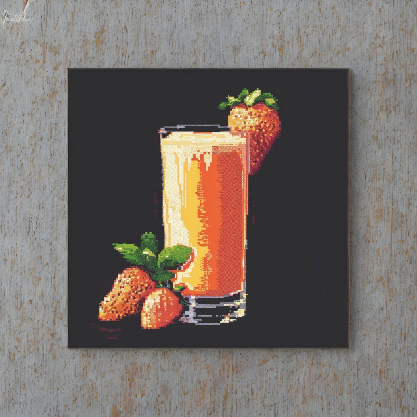 Smoothie in ascii art