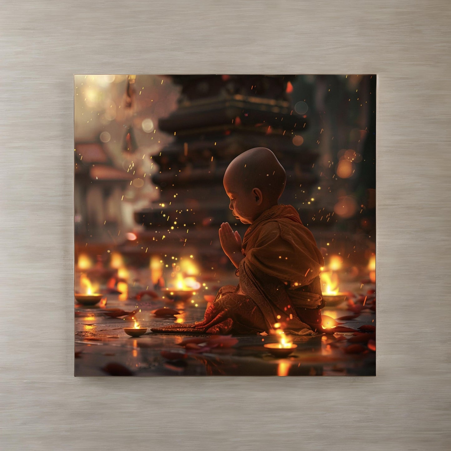 Tiny cute adorable buddhism religion
