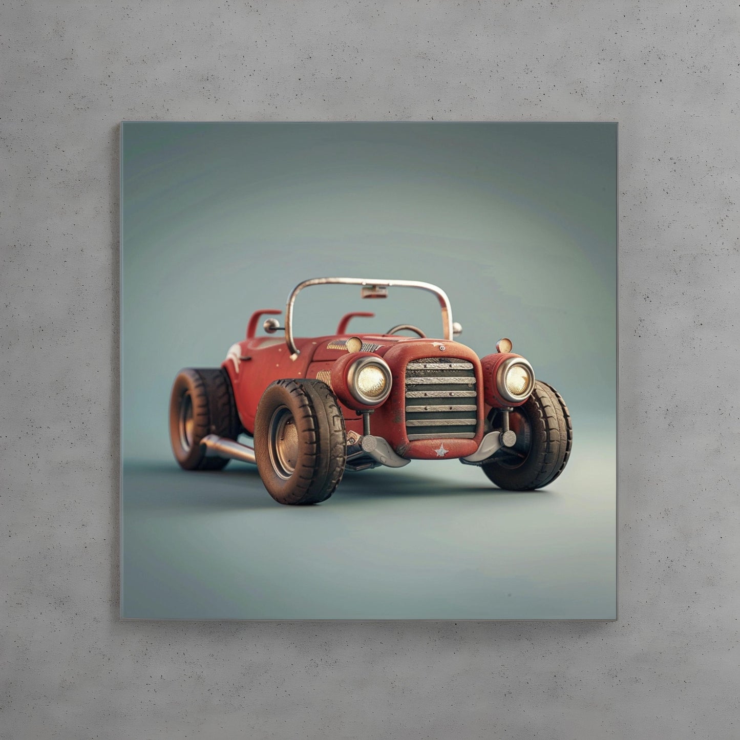 Tiny cute adorable roadster