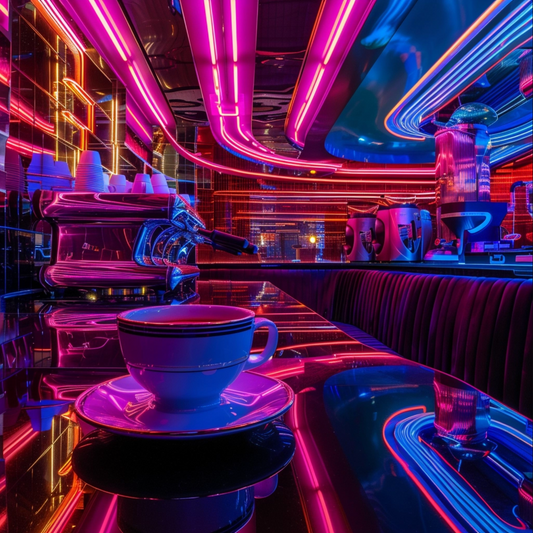 A futuristic coffee