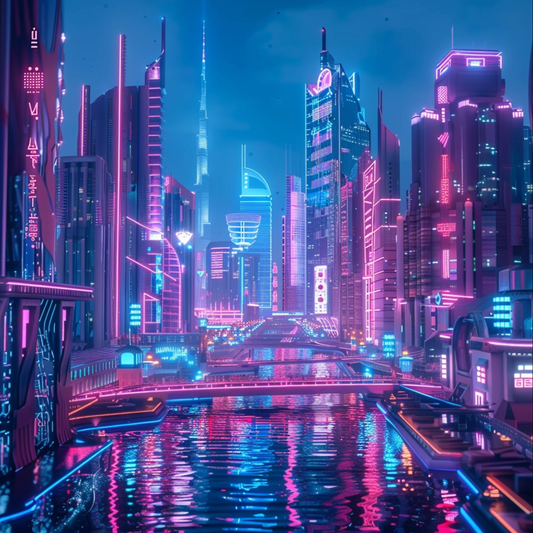 A futuristic Dubai