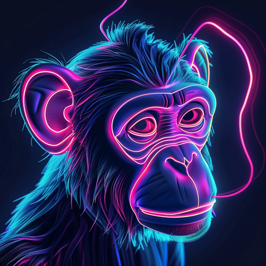 A futuristic monkey