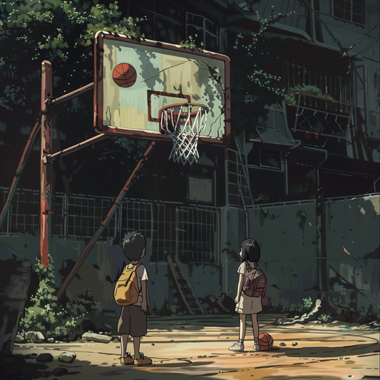 Basketball by studio Ghibli