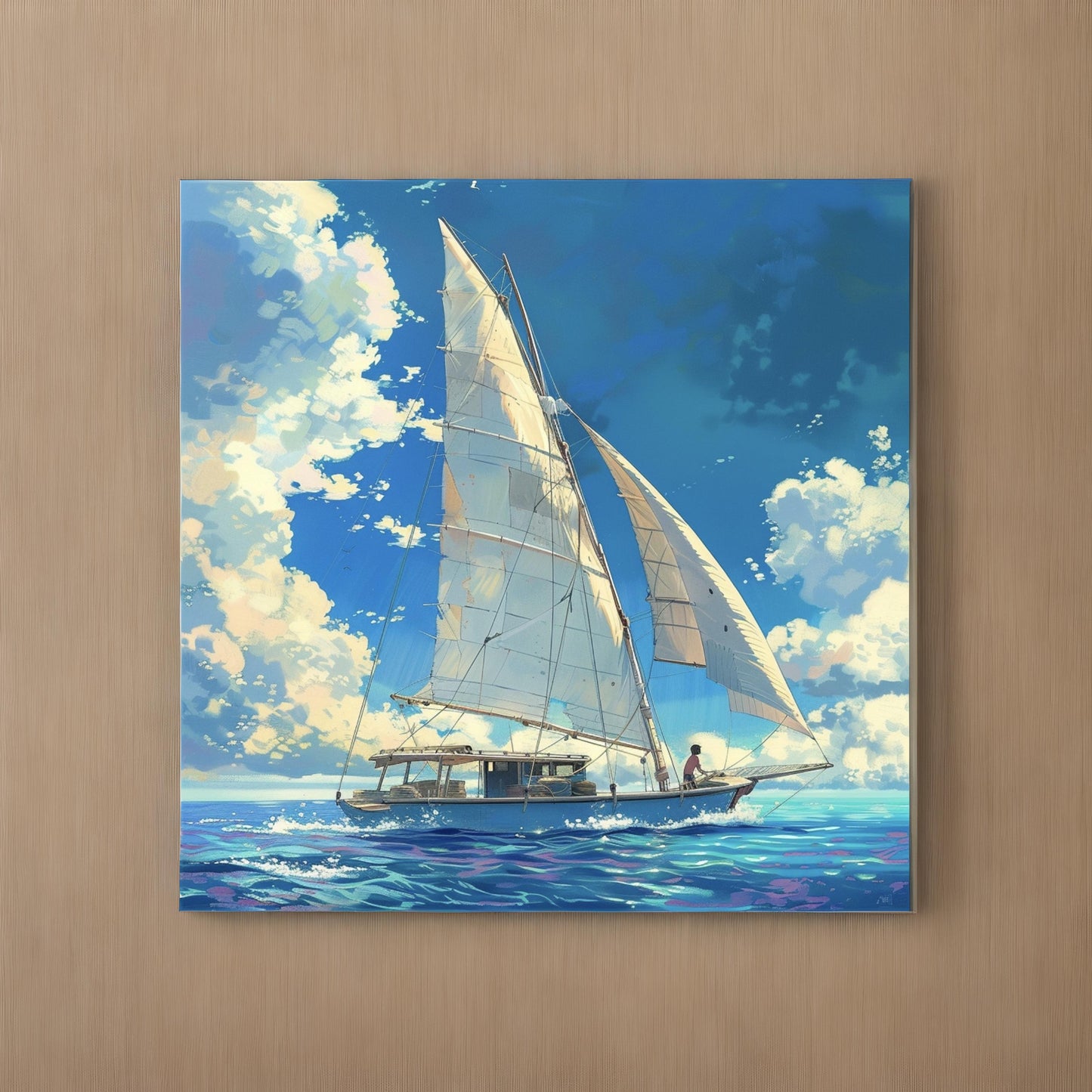 Catamaran by studio Ghibli