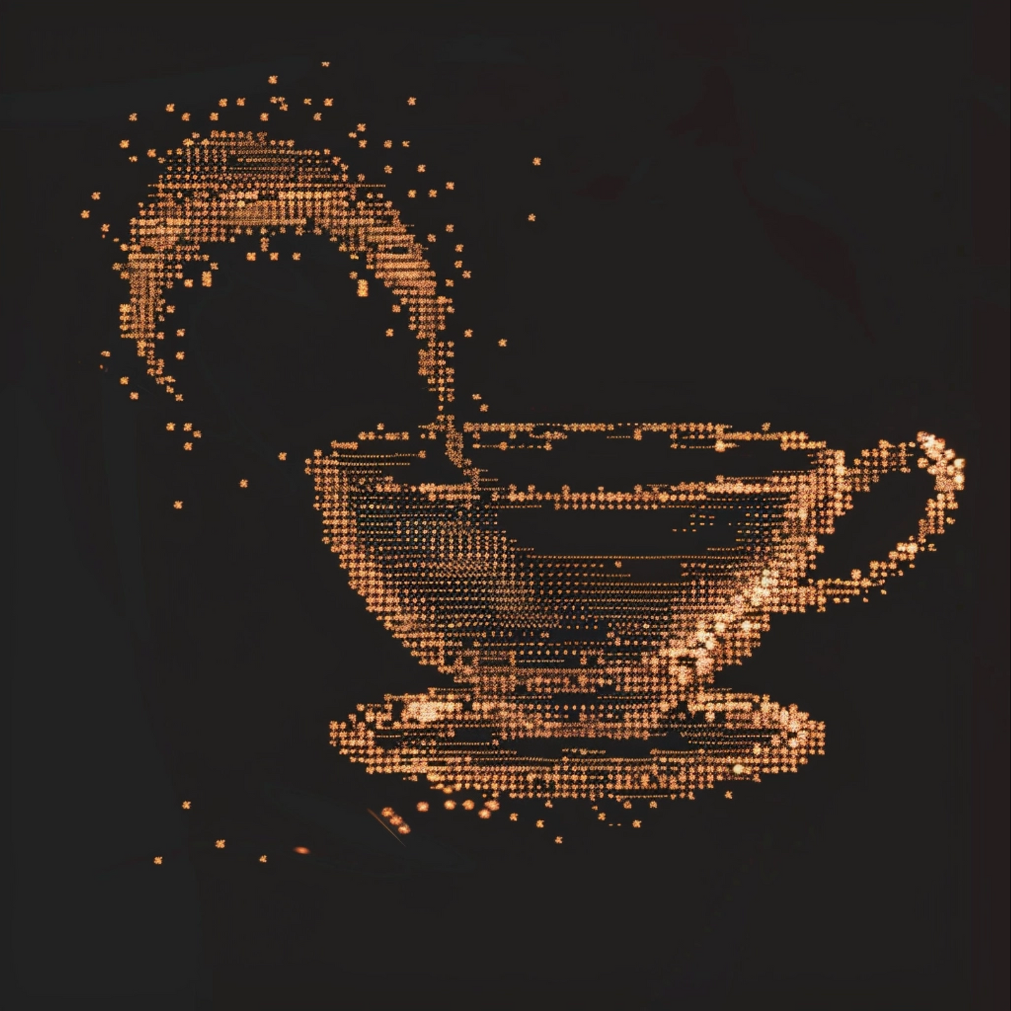 Coffee the drink in ascii art