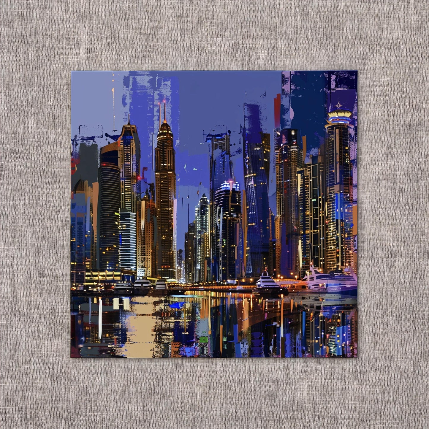 Digital art of Dubai