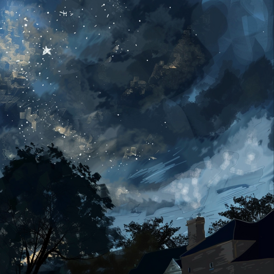 Digital art of sky