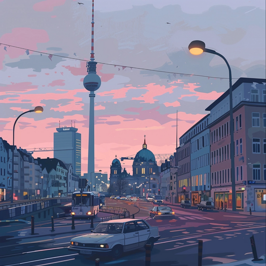 Gta illustration of Berlin