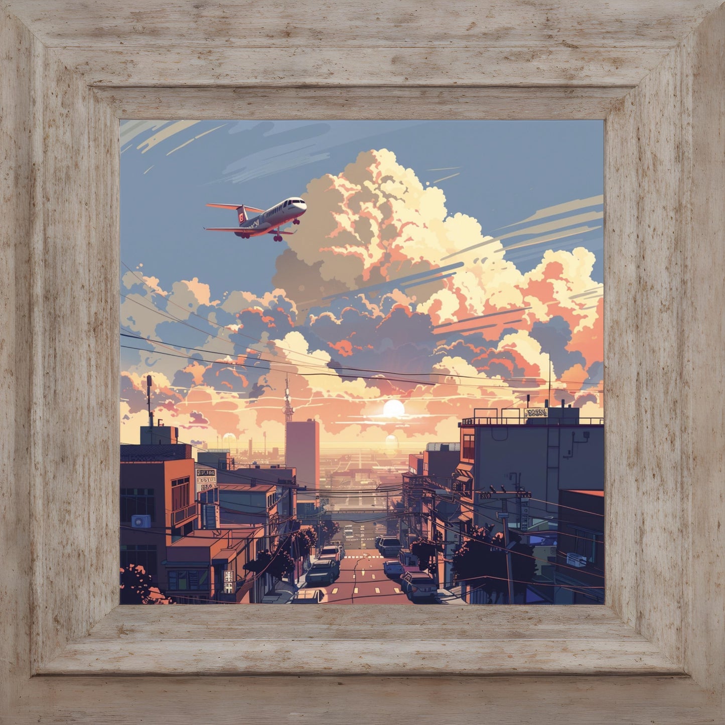 Gta illustration of sky