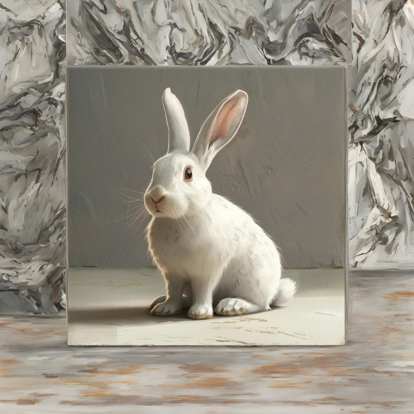 Image of rabbit animal like in an pixar movie style