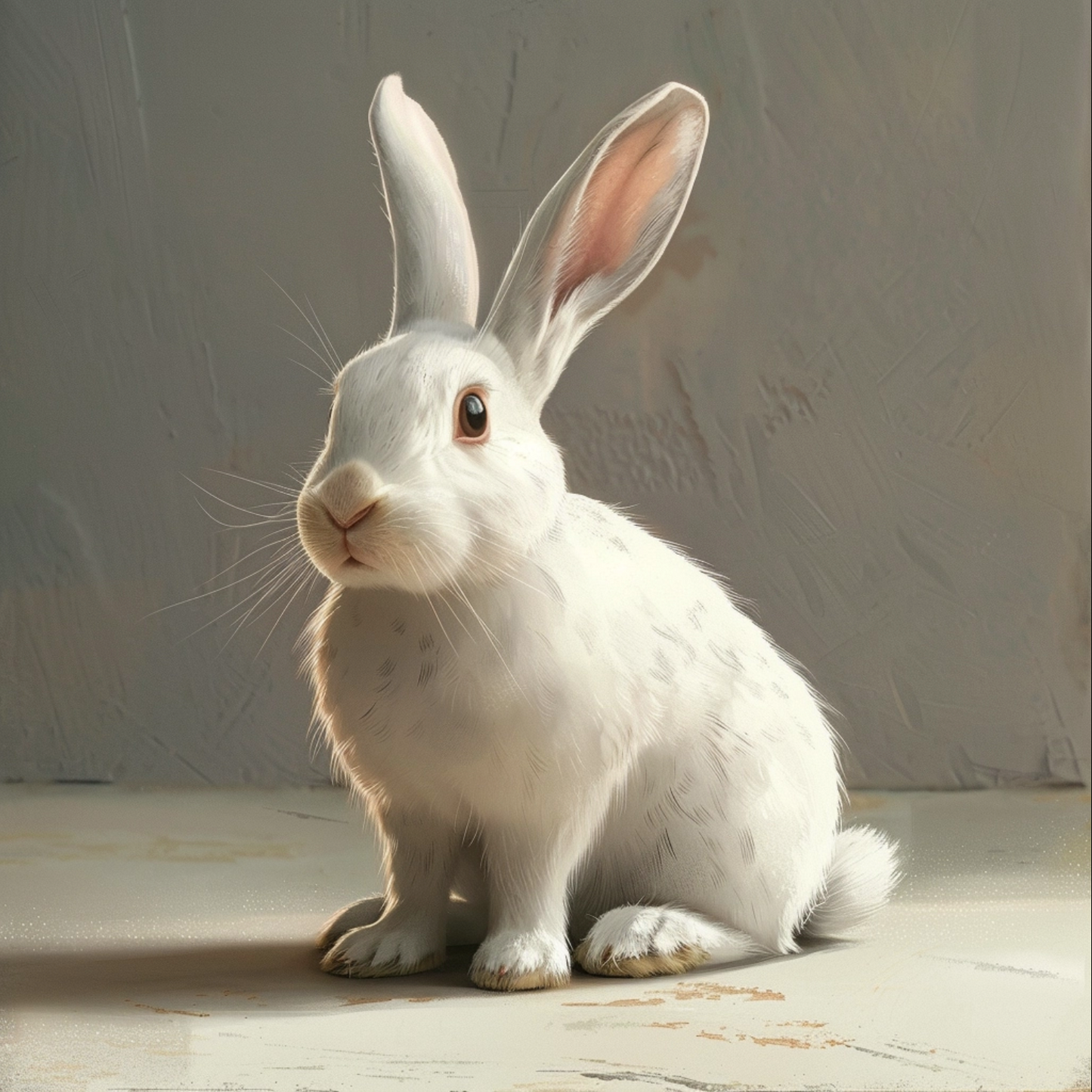 Image of rabbit animal like in an pixar movie style