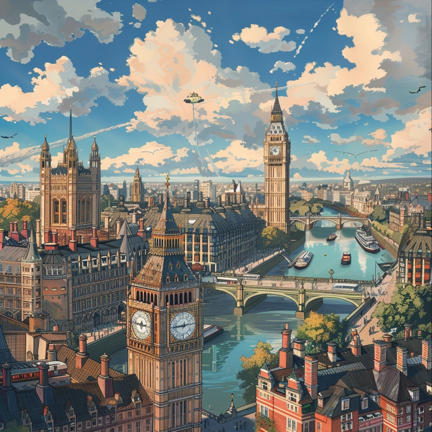 London by studio Ghibli