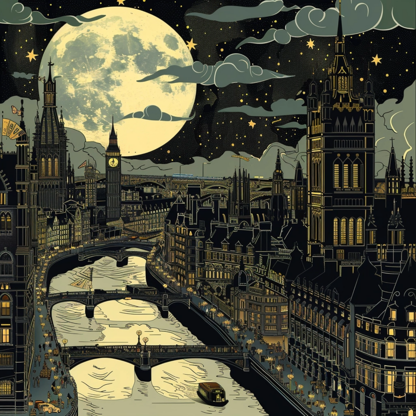 Londres in art nouveau