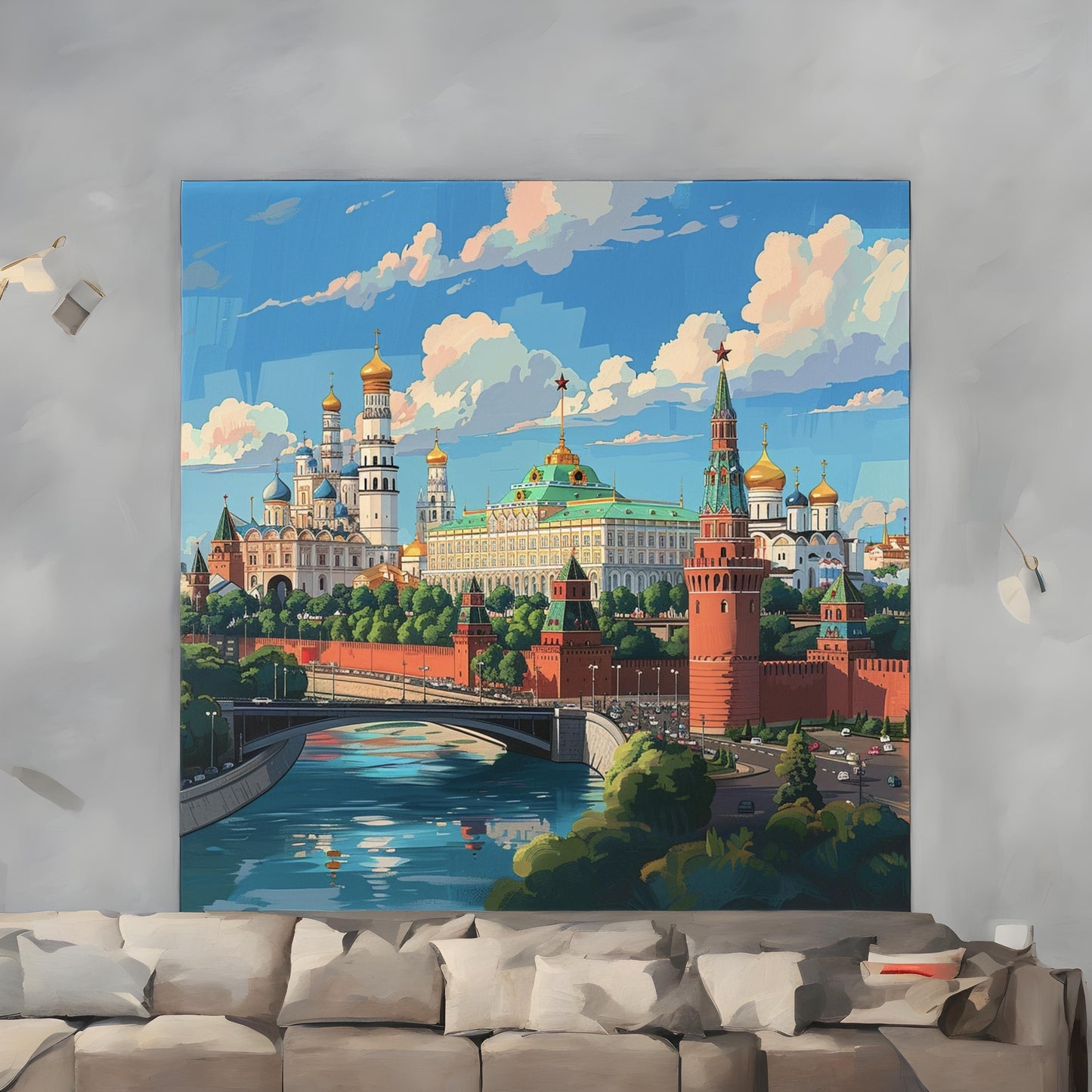 Moscow by studio Ghibli