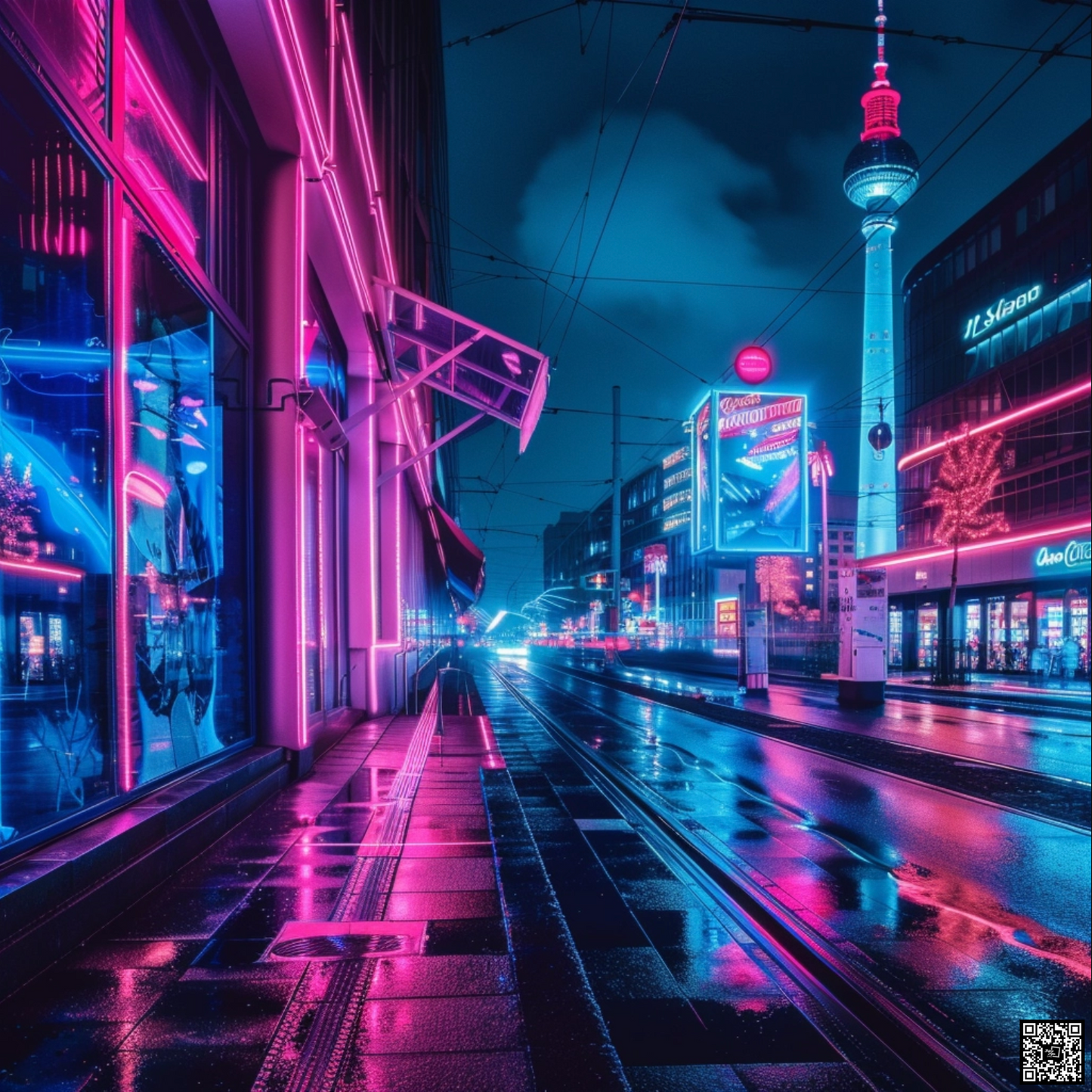 A futuristic Berlin