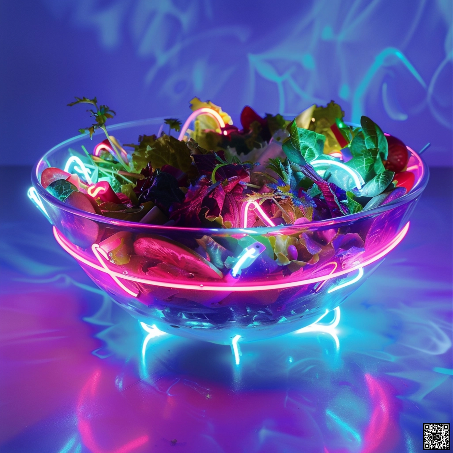 A futuristic salad