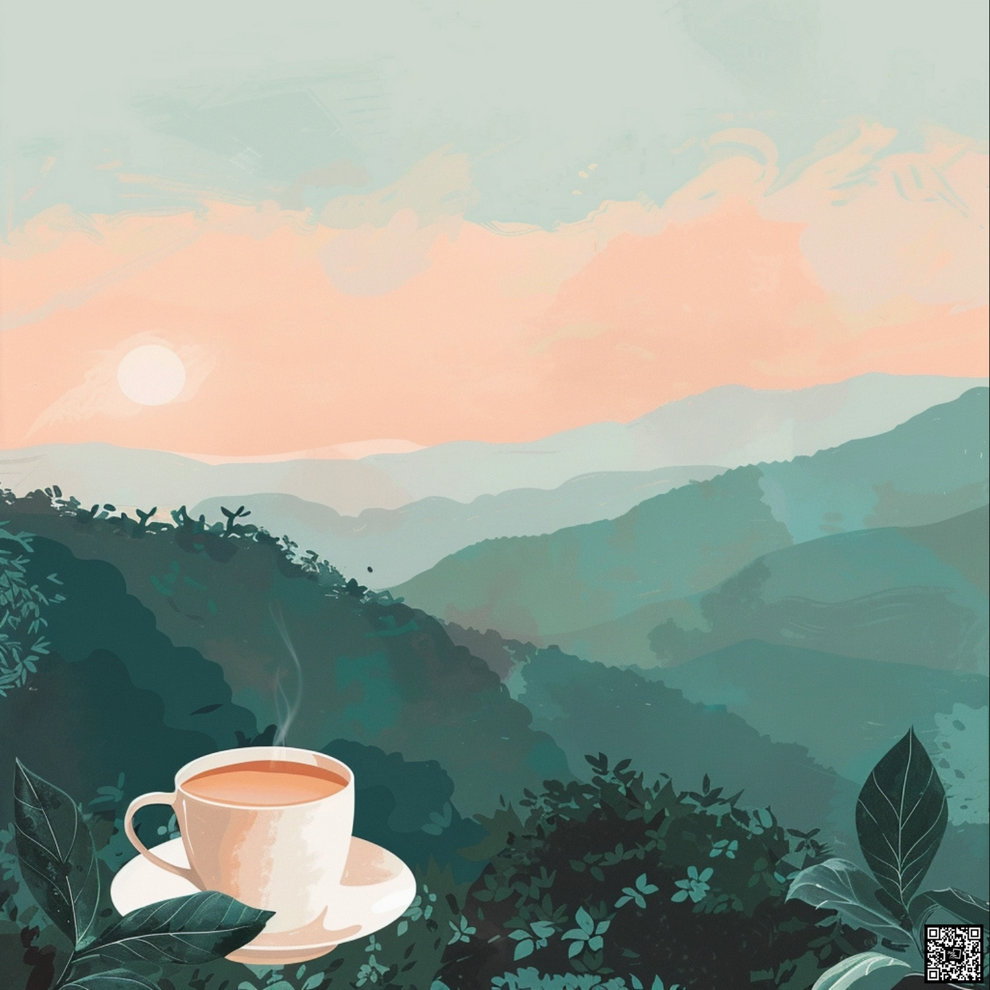 Coffee in lofi aesthetic