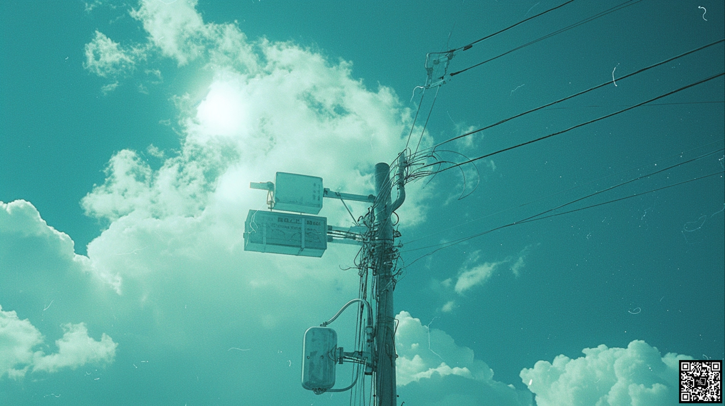 Dreamy exterior pasta in the blue sky