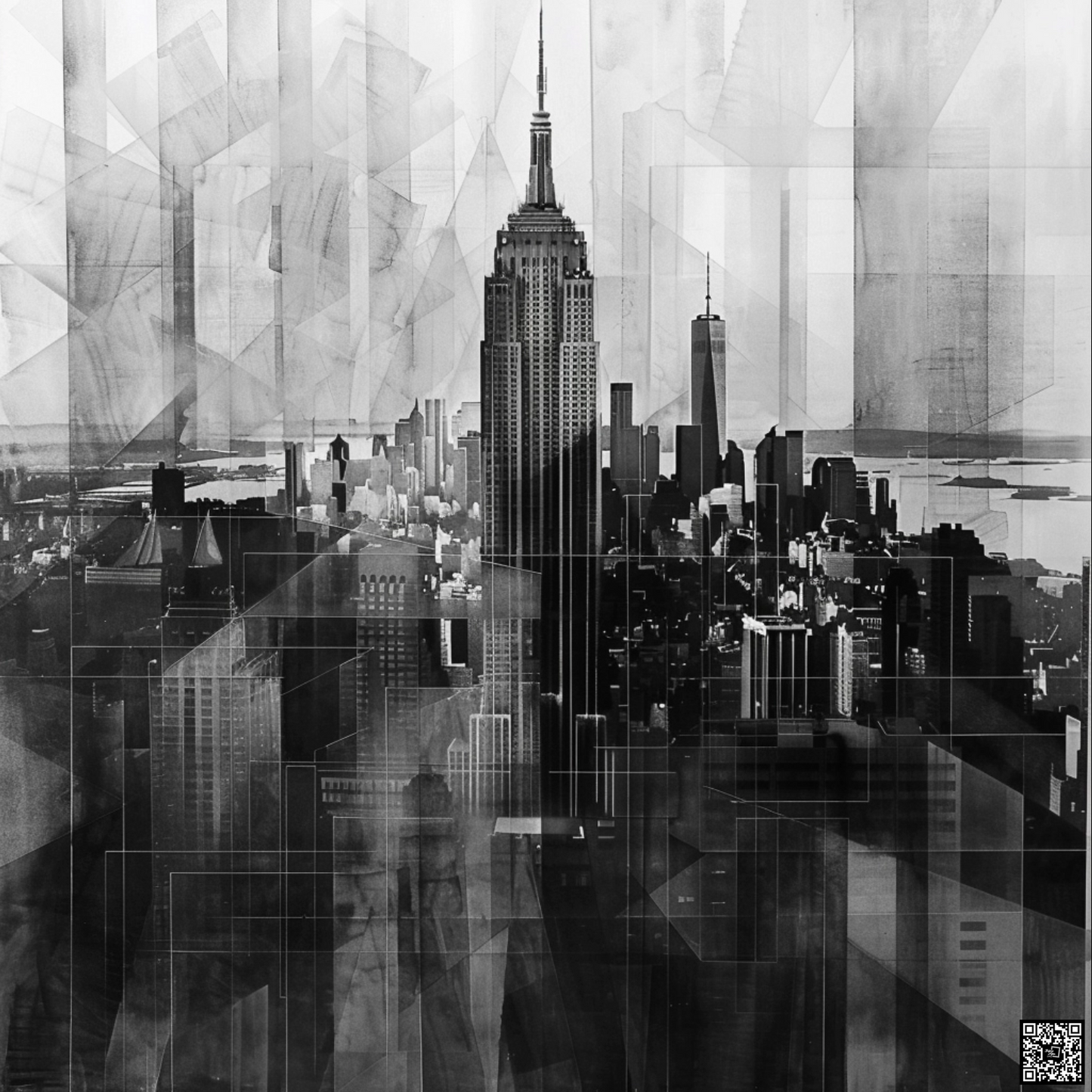 New York diagramatic drawing