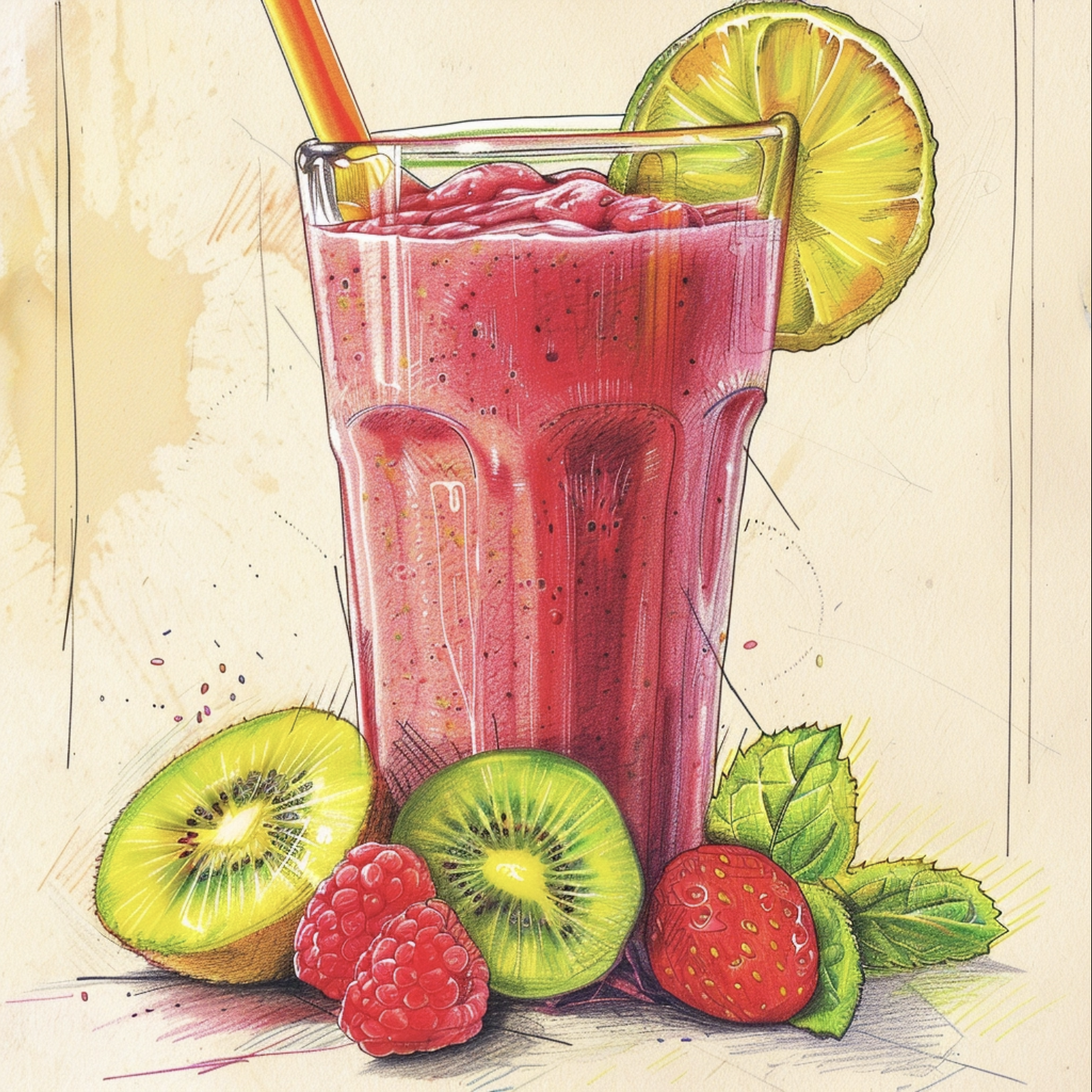 Smoothie diagramatic drawing β Before After Gallery